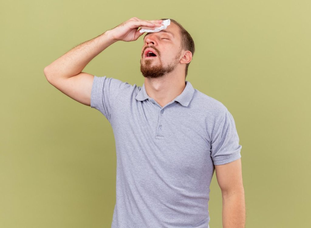 Heat exhaustion and heat stroke symptoms
