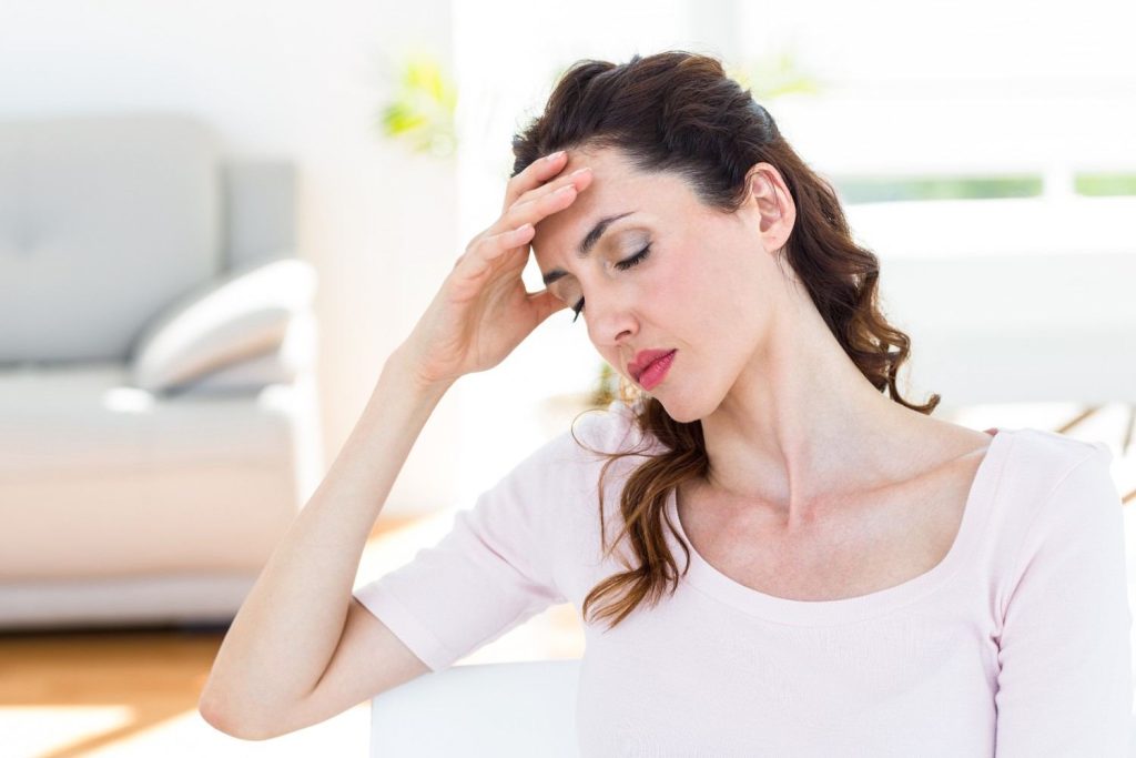 Dizziness caused by heat