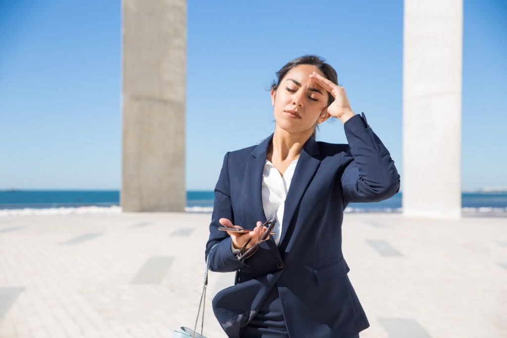 Heat exhaustion and heat stroke symptoms